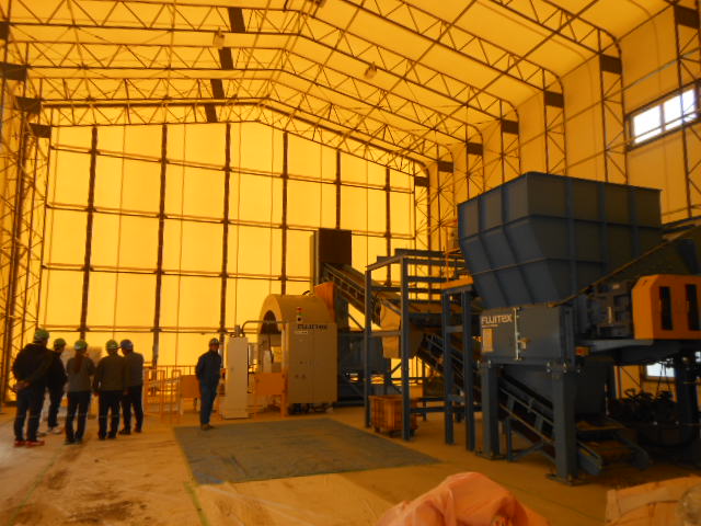 フラフ工場にて